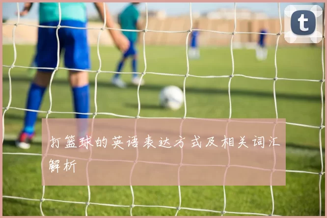 打篮球的英语表达方式及相关词汇解析
